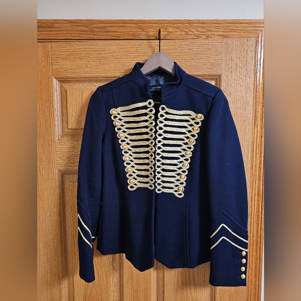 Zara women military blazer